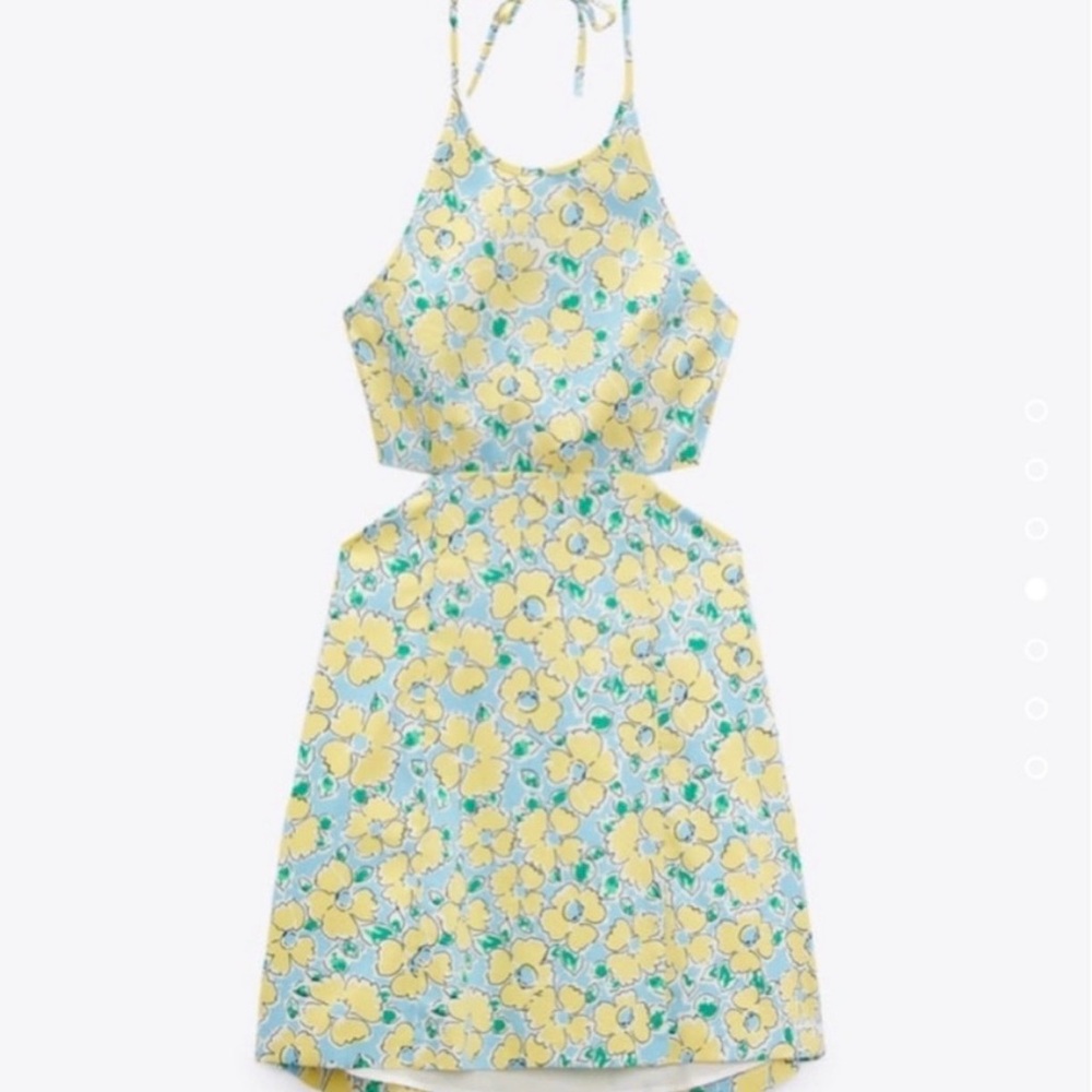 Floral Halter Dress